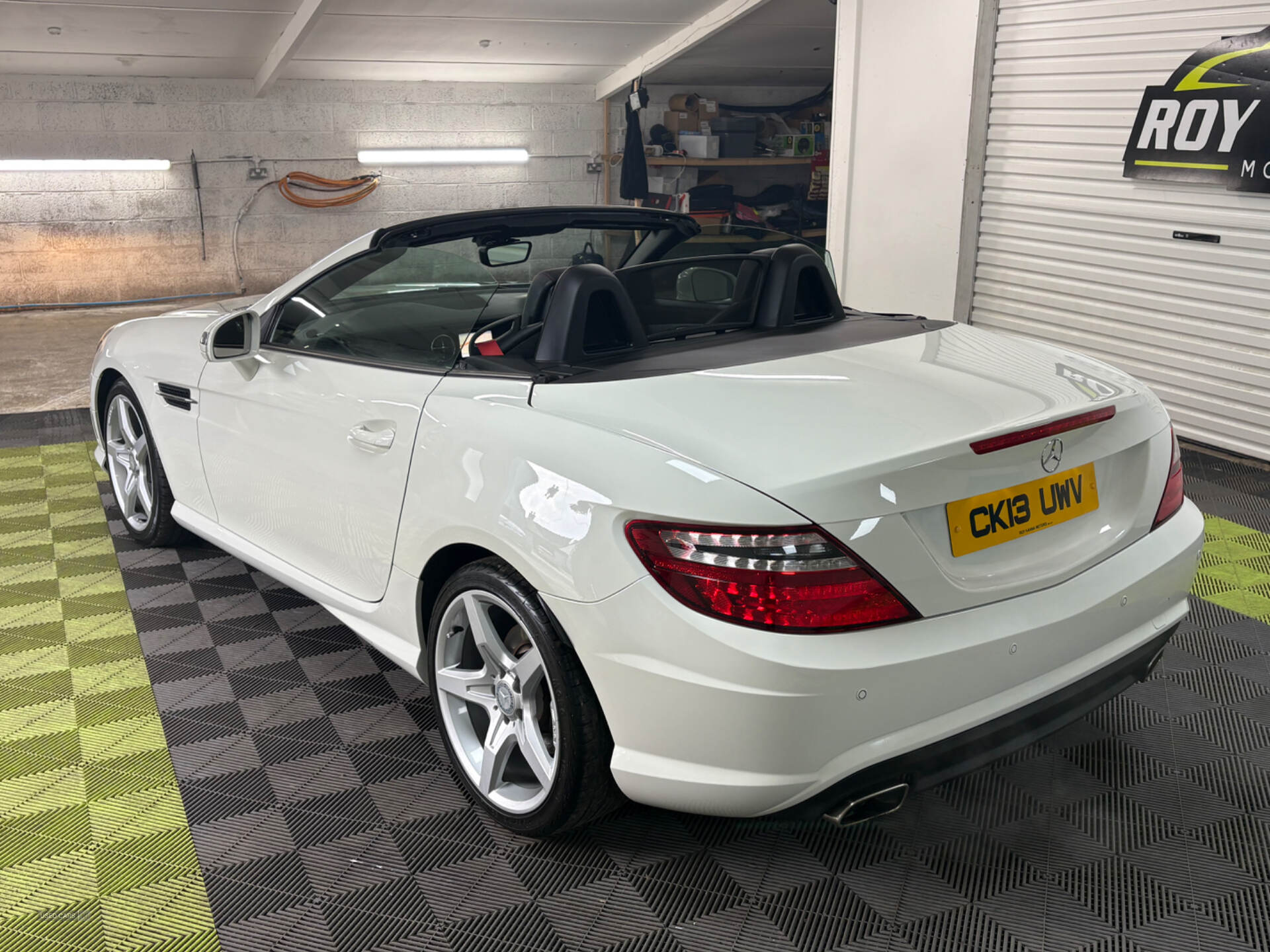 Jul 2013 Mercedes SLK-Class SLK 200 BlueEFFICIENCY AMG Sport 2dr Tip Auto