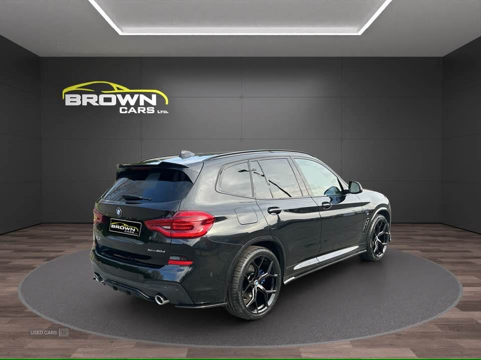 Dec 2019 BMW X3 xDrive20d M Sport 5dr Step Auto