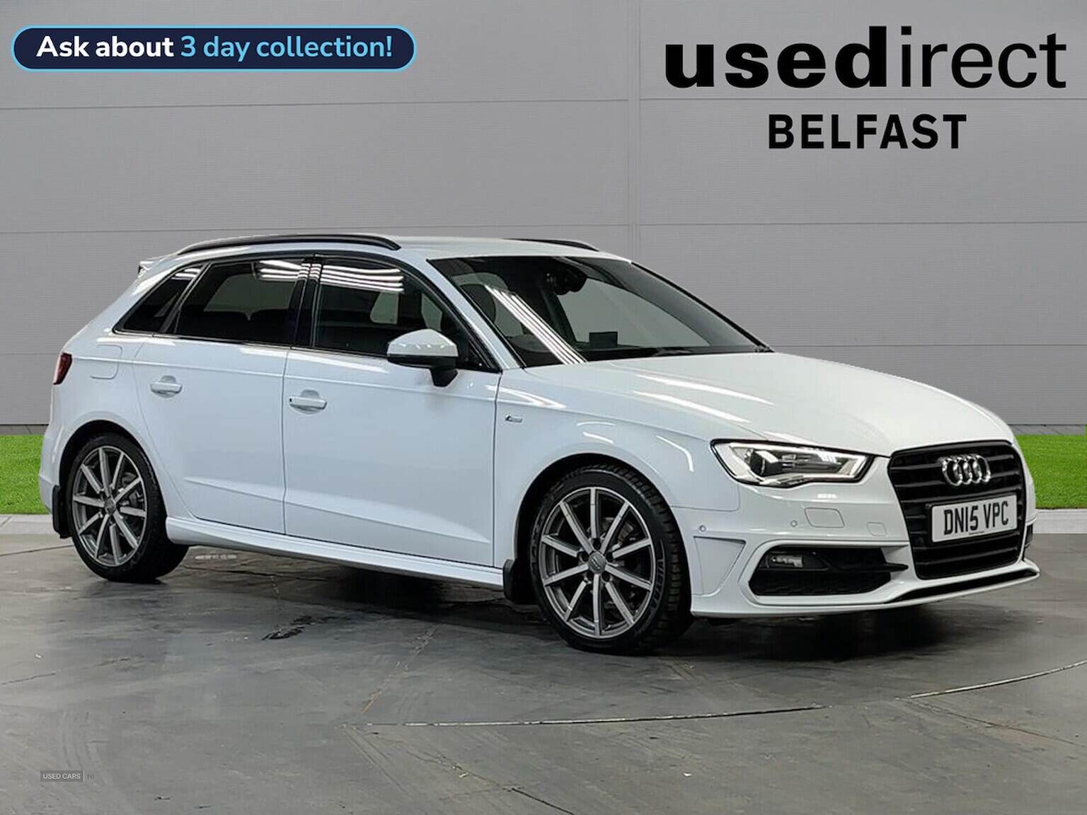 Apr 2015 Audi A3 2.0 Tdi S Line 3Dr S Tronic