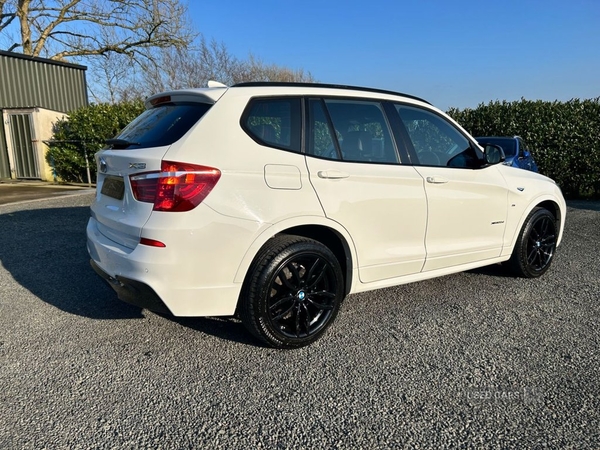 BMW X3 2.0 20d M Sport SUV 5dr Diesel Auto xDrive Euro 6 (s/s) (190 ps) in Antrim