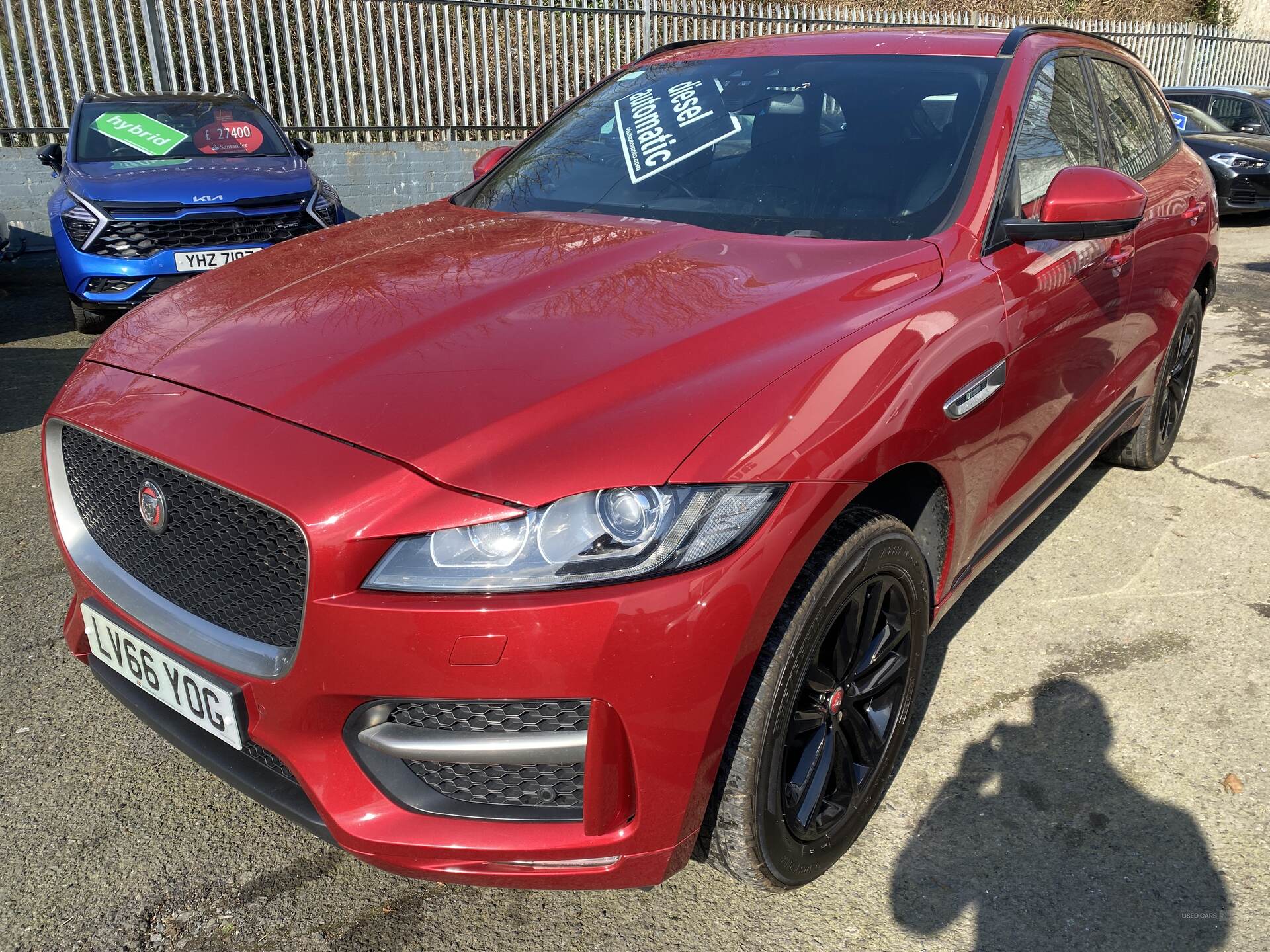 Nov 2016 Jaguar F-Pace 2.0d R-Sport 5dr Auto AWD