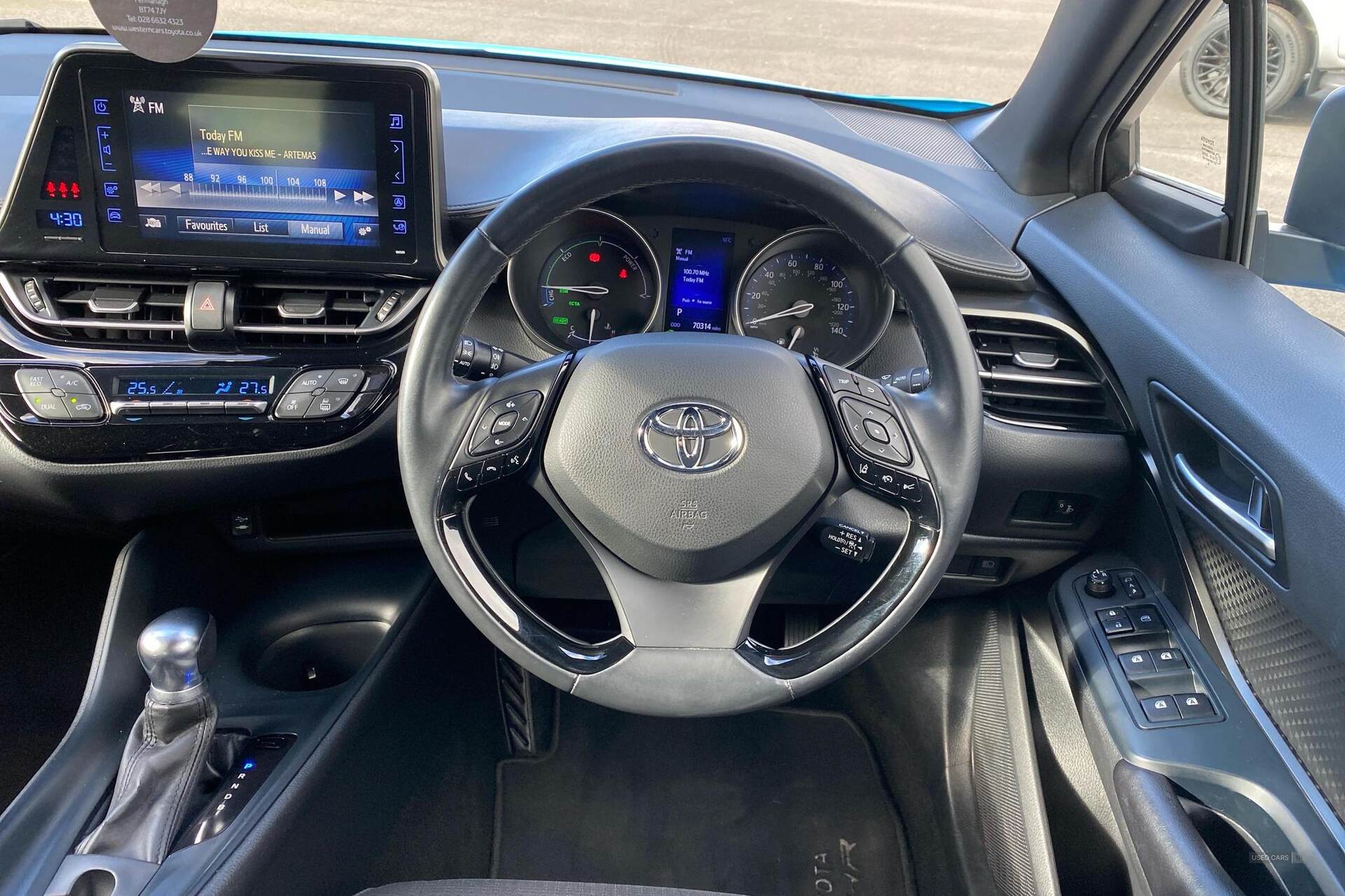 Feb 2019 Toyota C-HR 1.8 Hybrid Icon 5dr CVT