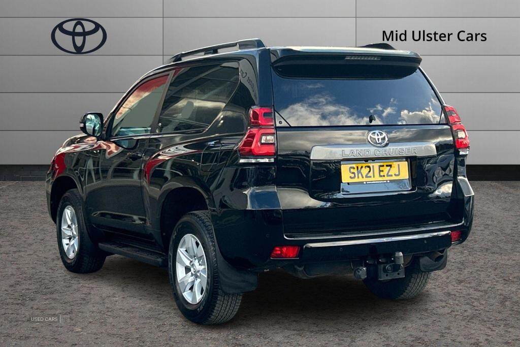 Mar 2021 Toyota Land Cruiser 2.8 D-4D 204 Active 3dr Auto 5 Seats