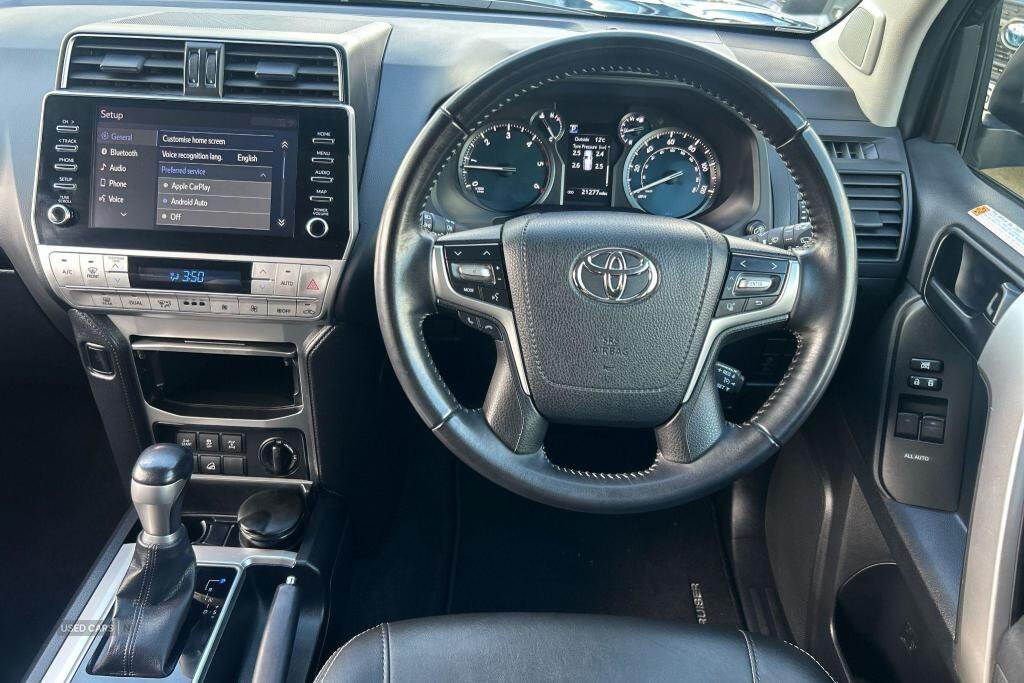 Mar 2021 Toyota Land Cruiser 2.8 D-4D 204 Active 3dr Auto 5 Seats