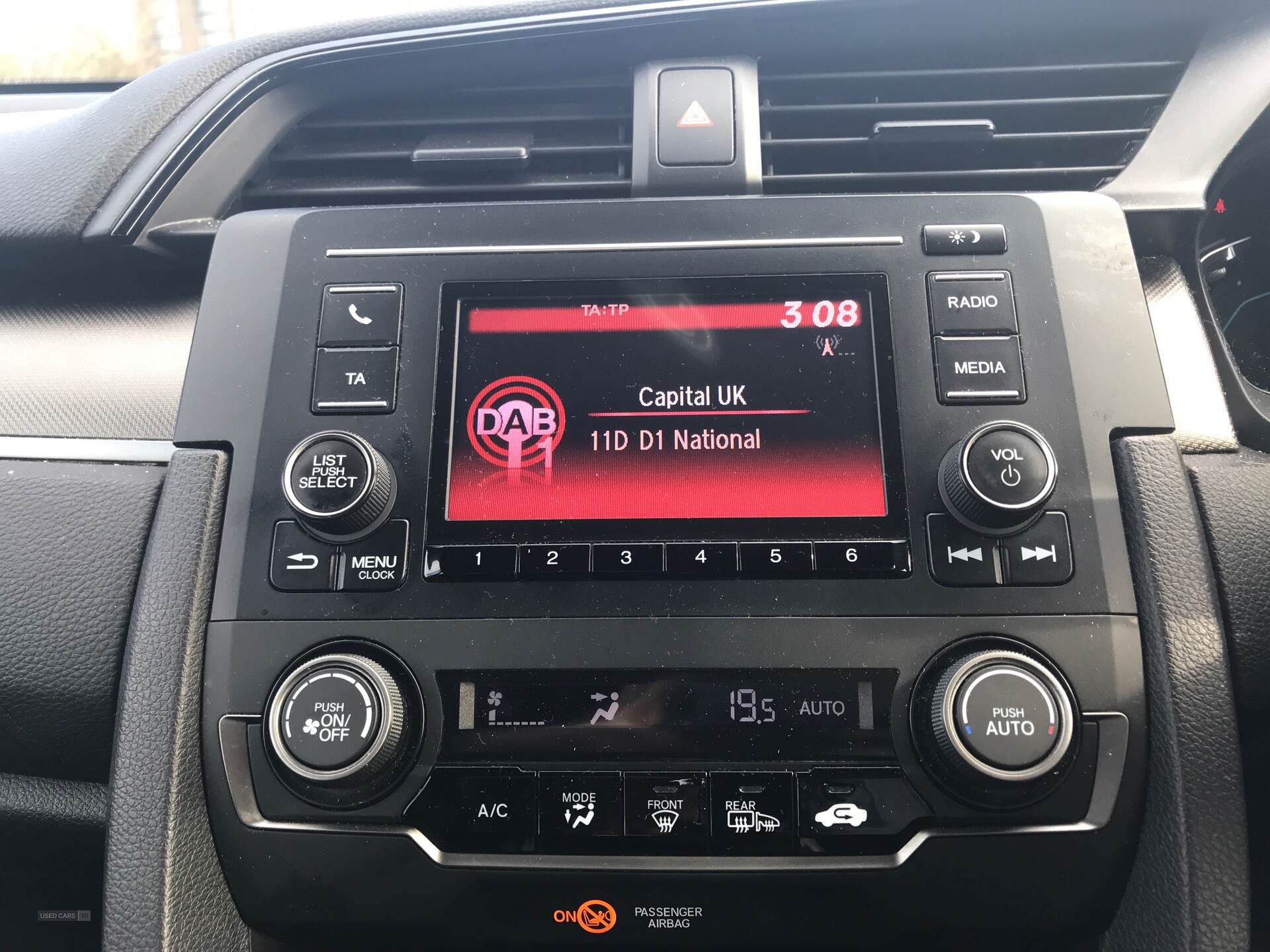 Feb 2020 Honda Civic 1.6 i-DTEC S 5dr