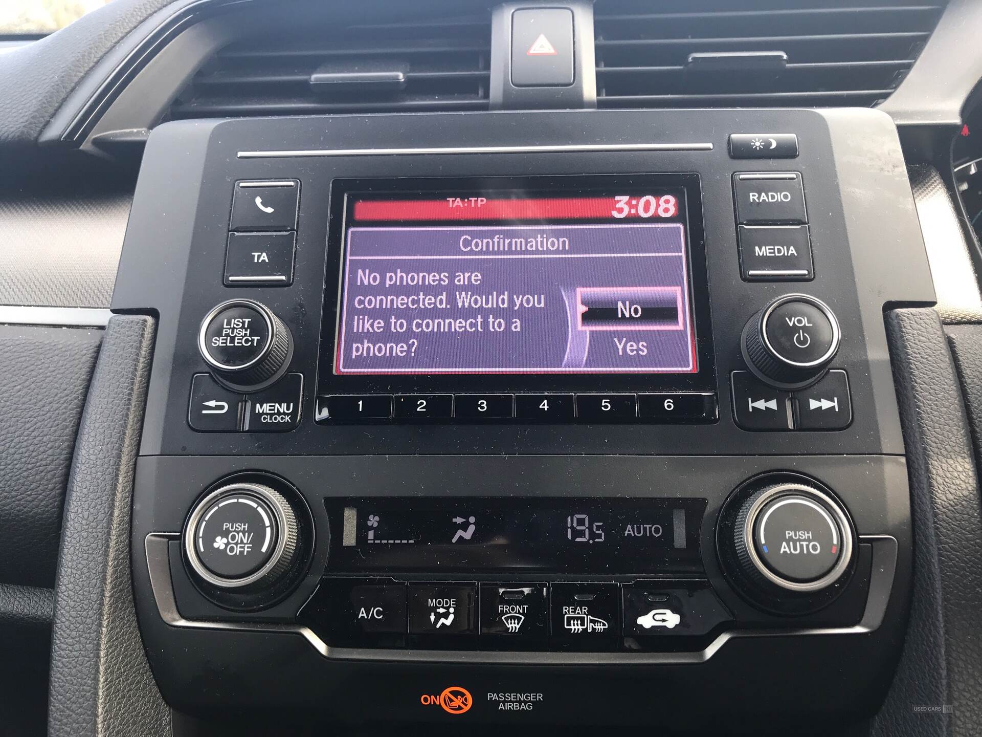 Feb 2020 Honda Civic 1.6 i-DTEC S 5dr
