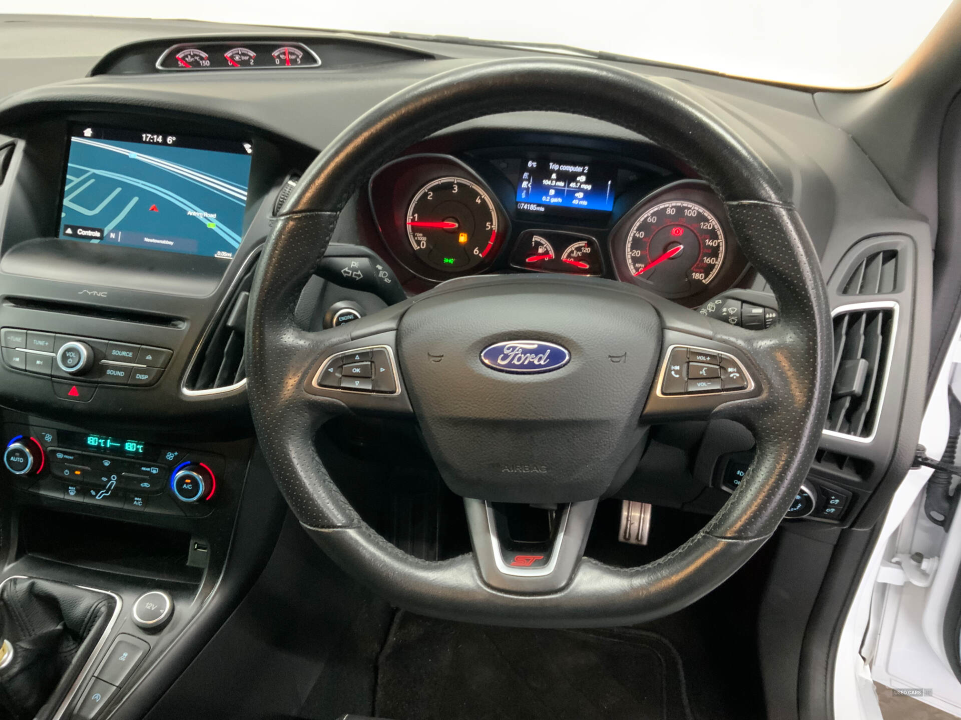 Jan 2018 Ford Focus 2.0 TDCi 185 ST-2 Navigation 5dr