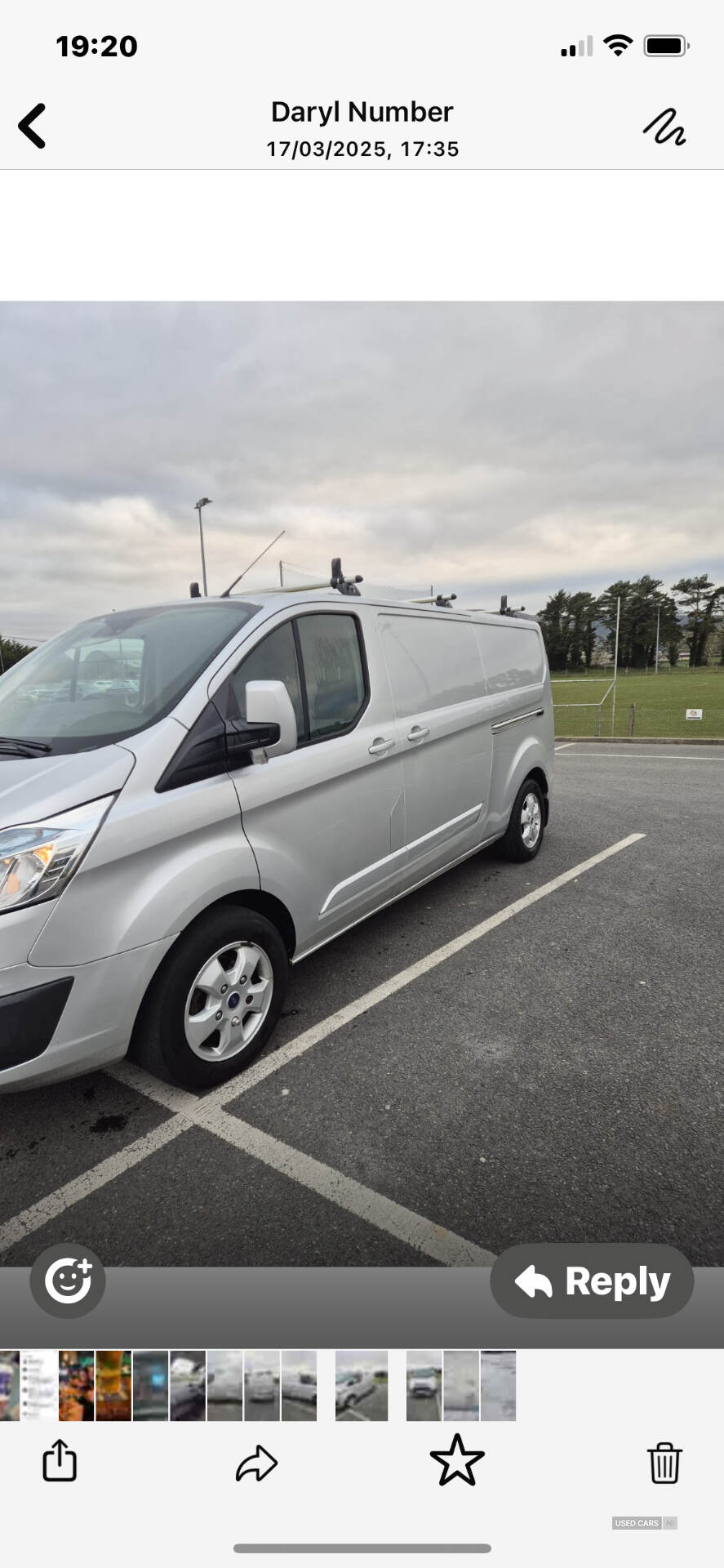 Jun 2017 Ford Transit Custom 2.0 TDCi 130ps Low Roof Limited Van