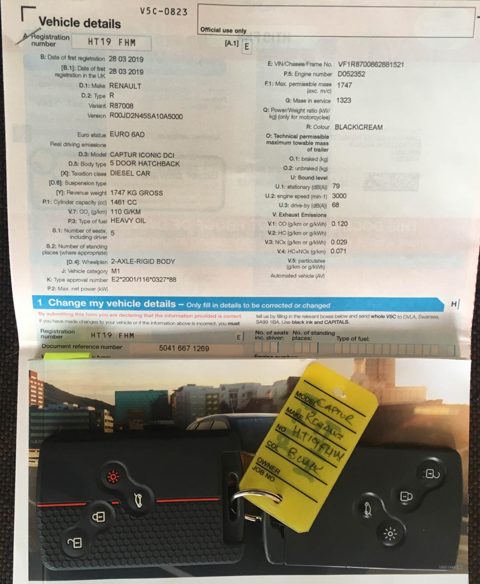 Renault Captur DIESEL HATCHBACK in Derry / Londonderry