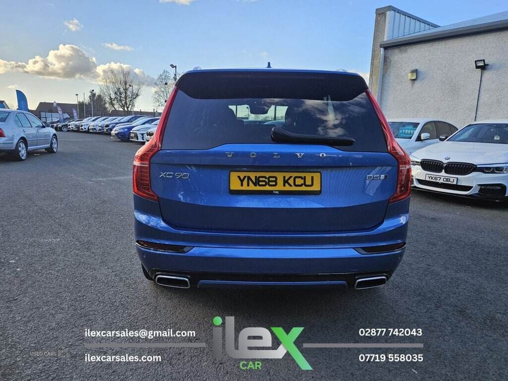 Sep 2018 Volvo XC90 2.0 D5 PowerPulse R DESIGN 5dr AWD Geartronic