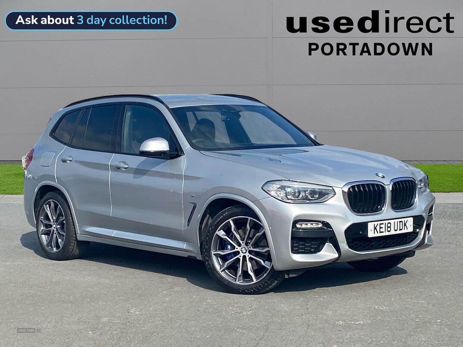 Aug 2018 BMW X3 Xdrive20D M Sport 5Dr Step Auto