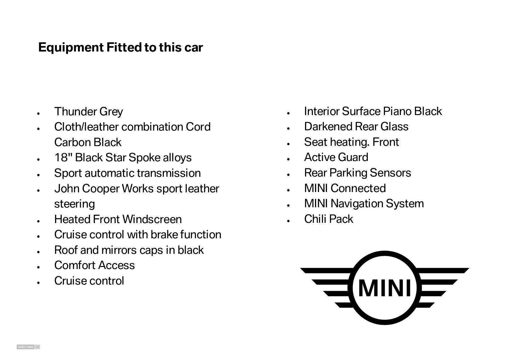 Mar 2018 MINI Clubman 2.0 Cooper S ALL4 6dr Auto