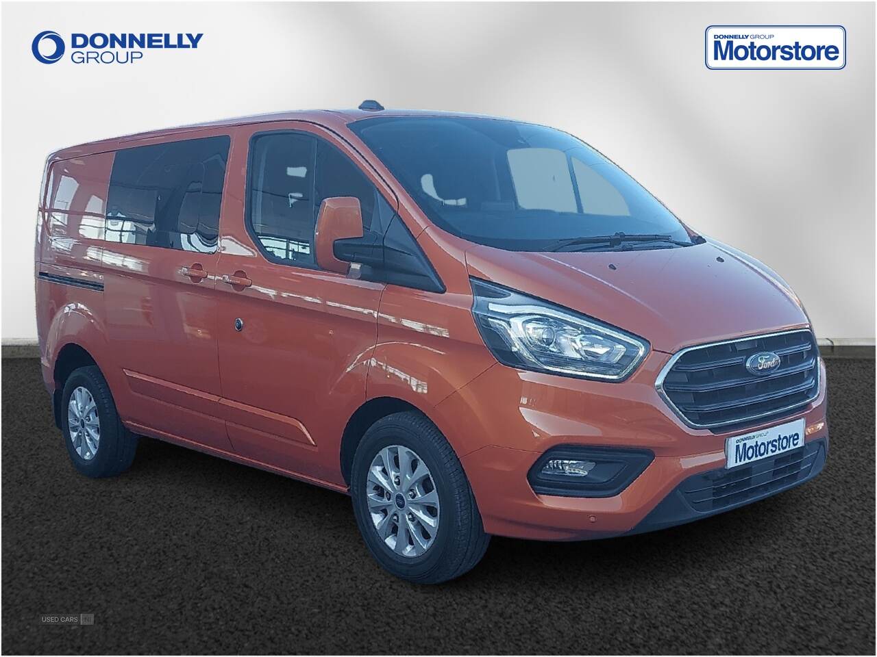 Feb 2022 Ford Transit Custom 2.0 EcoBlue 185ps Low Roof D/Cab Limited Van Auto
