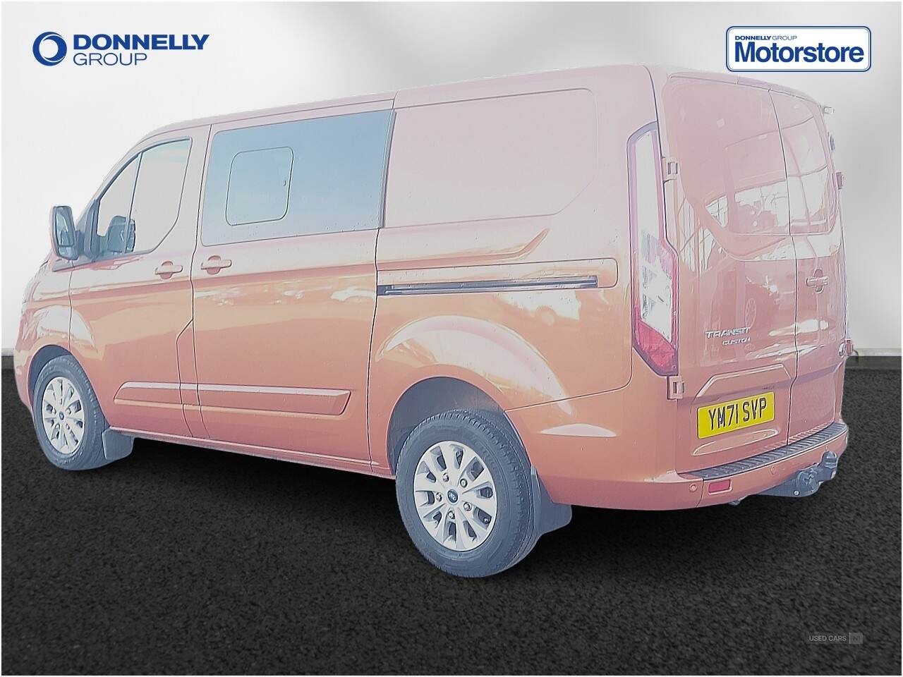 Feb 2022 Ford Transit Custom 2.0 EcoBlue 185ps Low Roof D/Cab Limited Van Auto