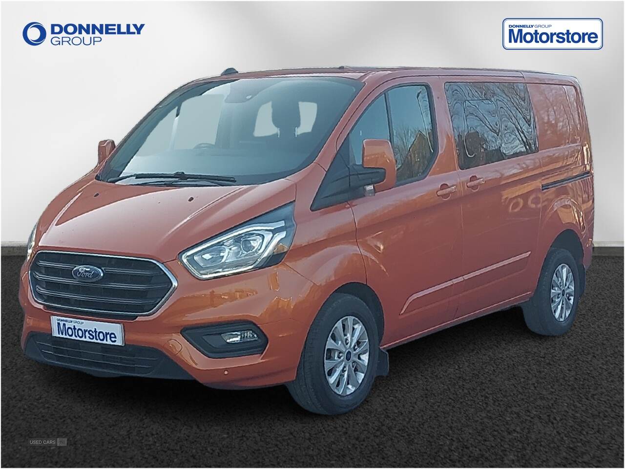 Feb 2022 Ford Transit Custom 2.0 EcoBlue 185ps Low Roof D/Cab Limited Van Auto