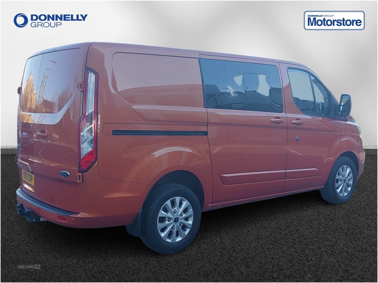 Feb 2022 Ford Transit Custom 2.0 EcoBlue 185ps Low Roof D/Cab Limited Van Auto