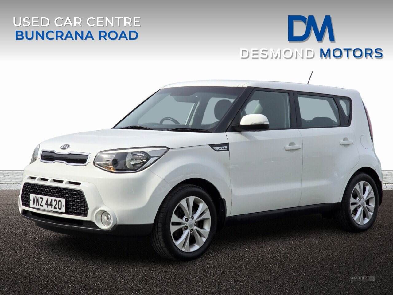 Jan 2015 Kia Soul 1.6 CRDi Connect Plus 5dr