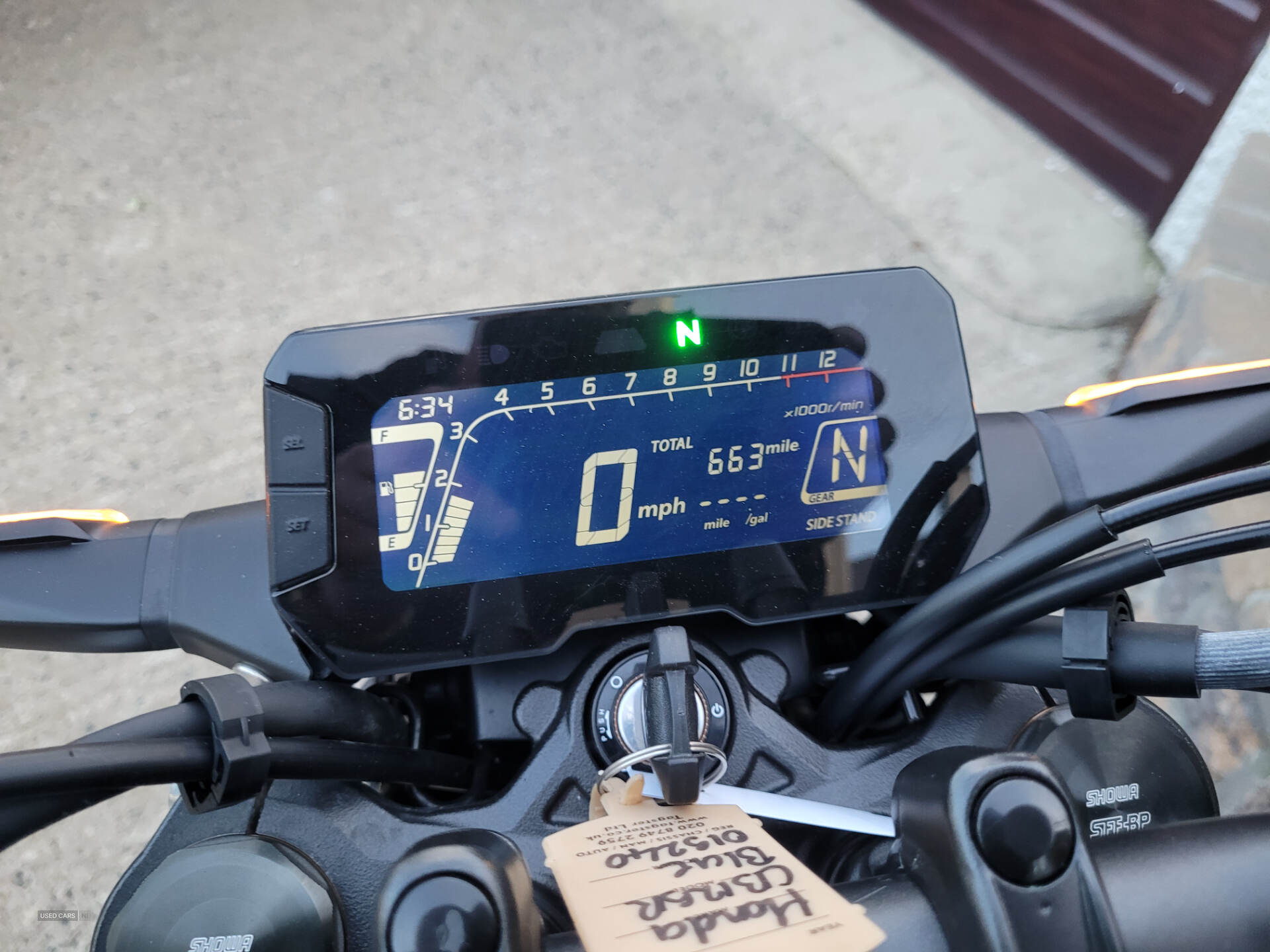 Jan 2023 Honda CB series CB125R Only 670 Miles