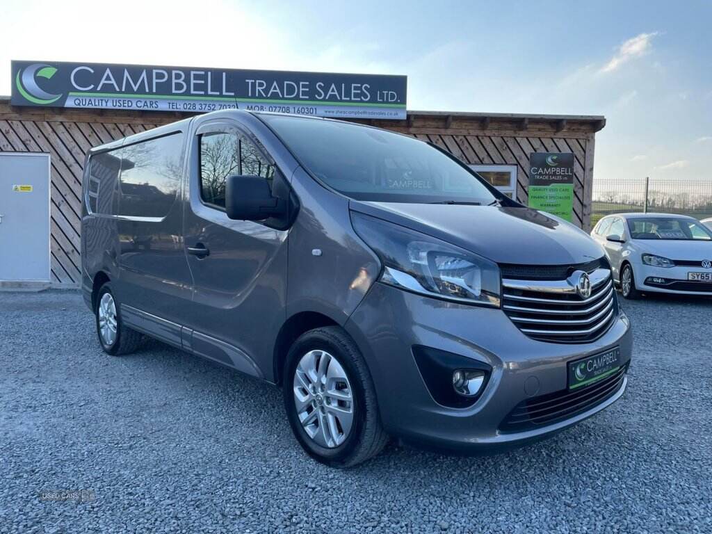 May 2018 Vauxhall Vivaro 2700 1.6CDTi BiTurbo 125PS H1 Ltd Edition Nav Van