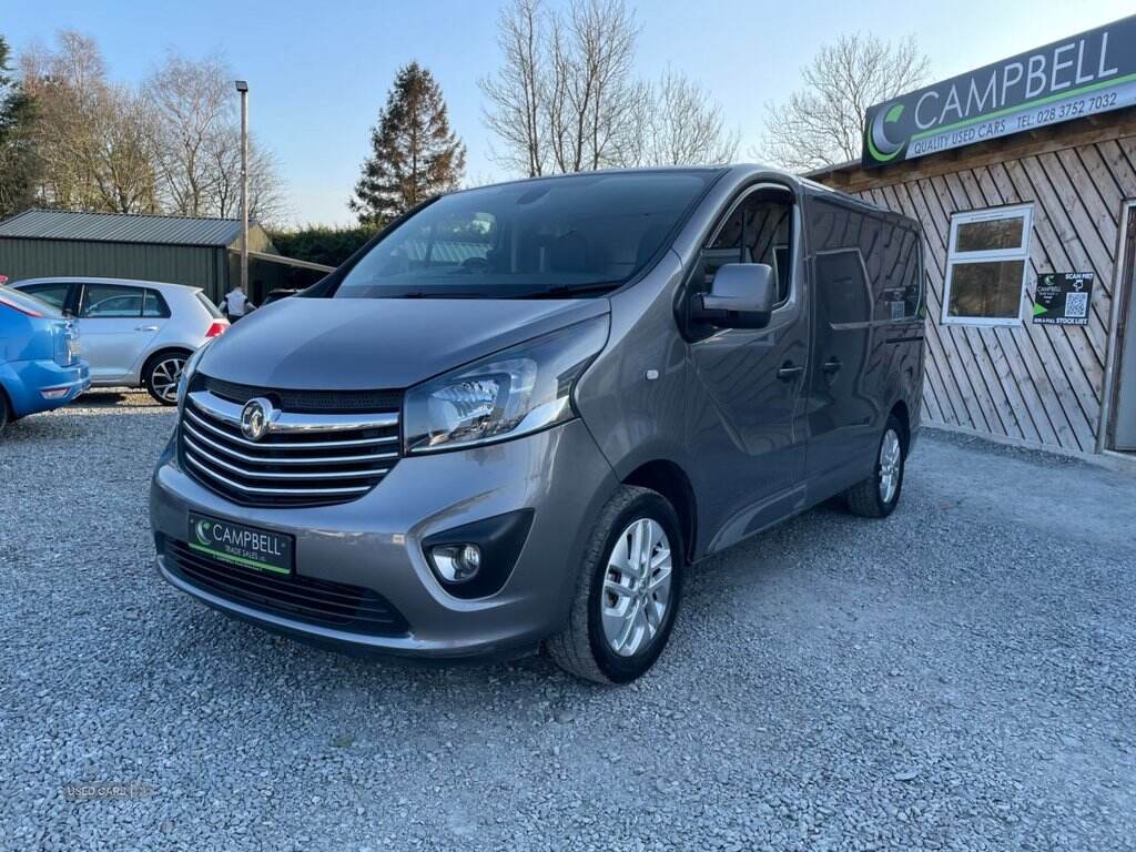 May 2018 Vauxhall Vivaro 2700 1.6CDTi BiTurbo 125PS H1 Ltd Edition Nav Van