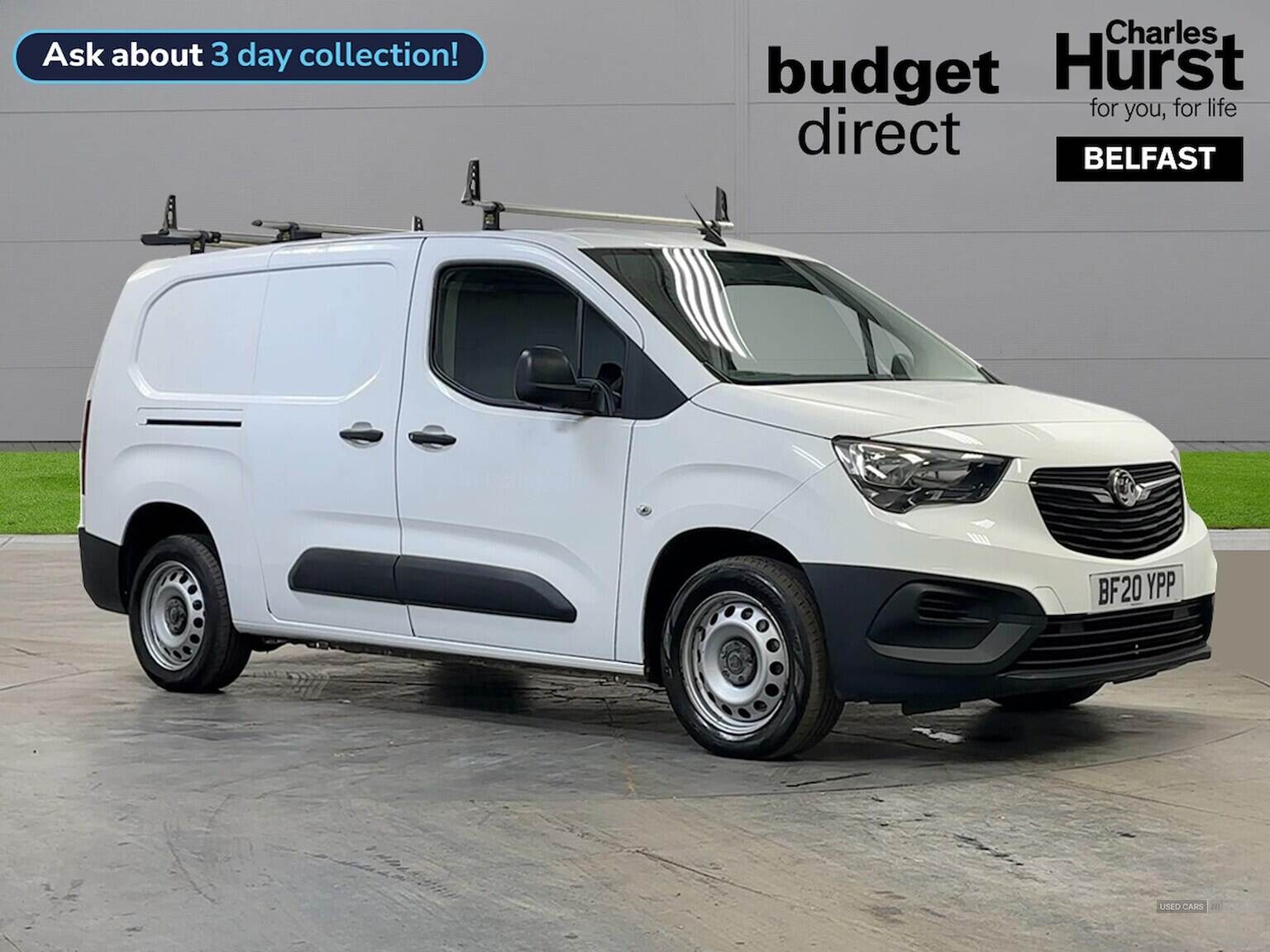 Mar 2020 Vauxhall Combo CARGO 2300 1.5 Turbo D 100Ps H1 Edition Van