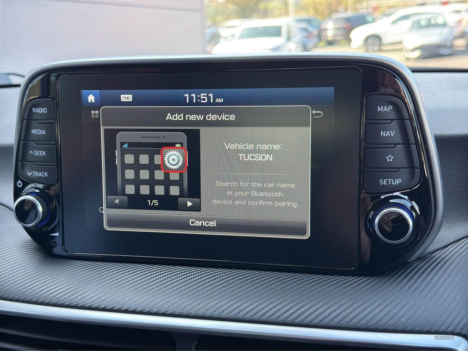 Mar 2021 Hyundai Tucson 1.6 CRDi 136 SE Nav 5dr 2WD DCT