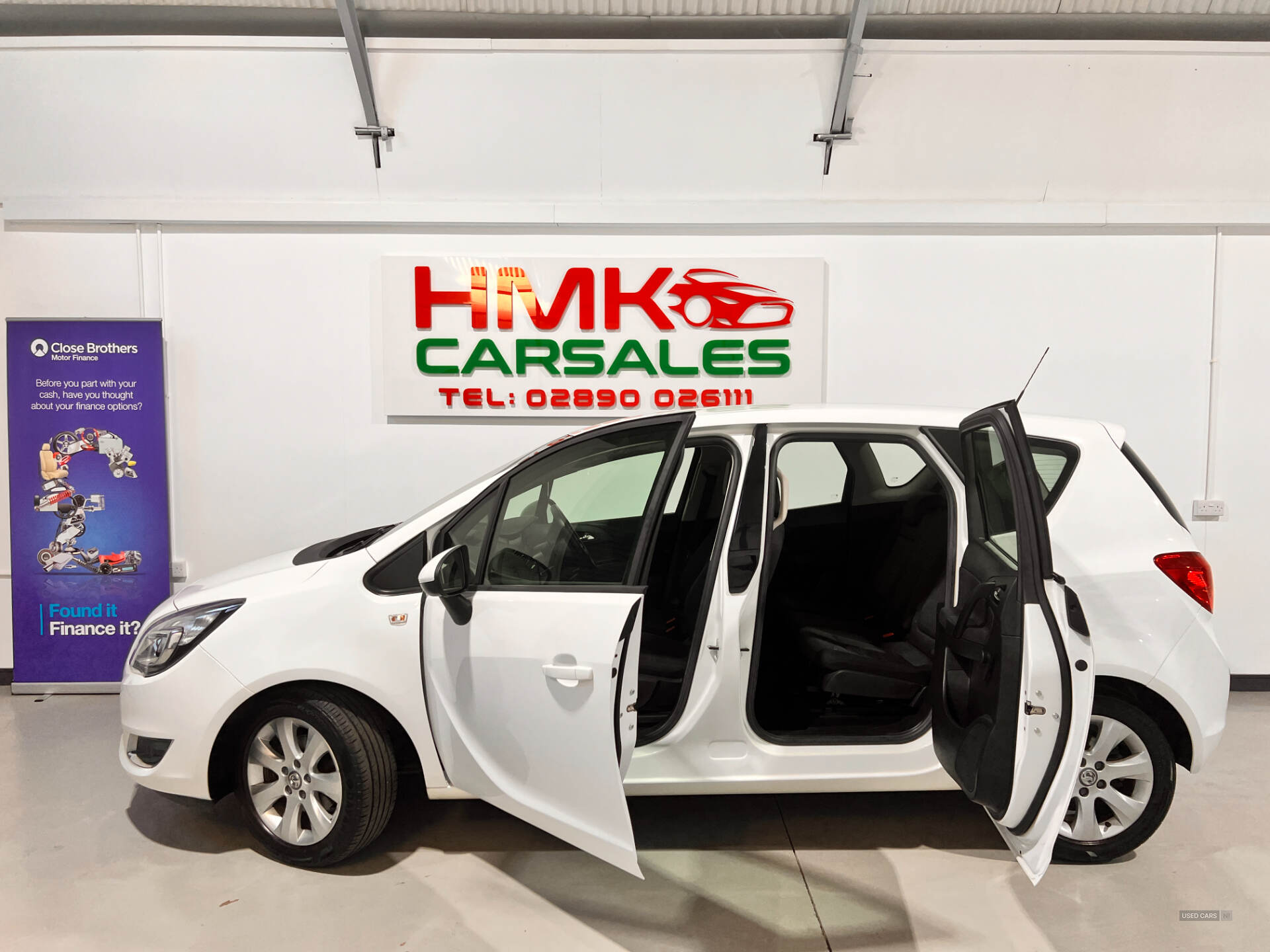 Jun 2017 Vauxhall Meriva 1.4i 16V Life 5dr