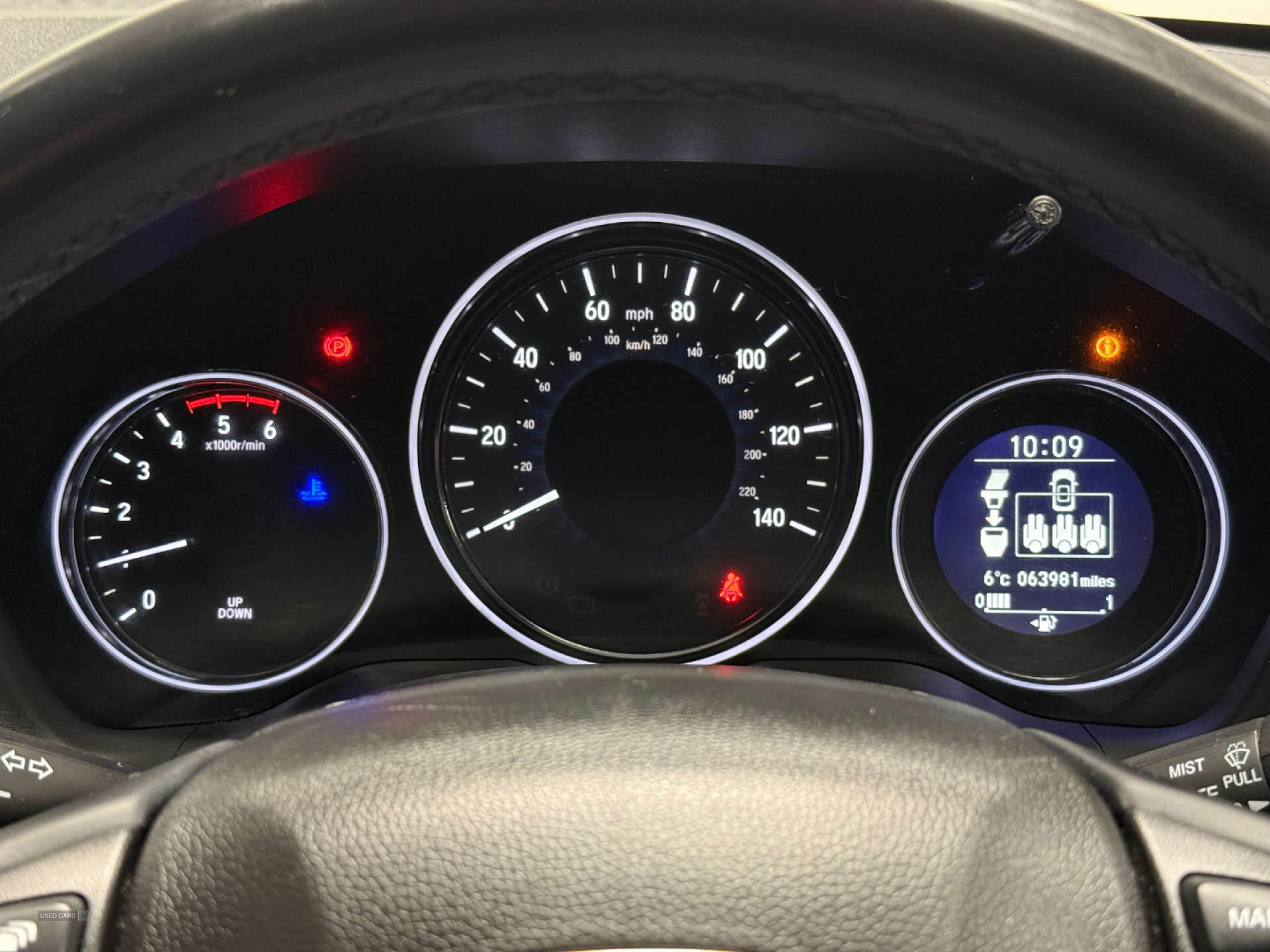 Aug 2016 Honda HR-V 1.6 i-DTEC EX 5dr