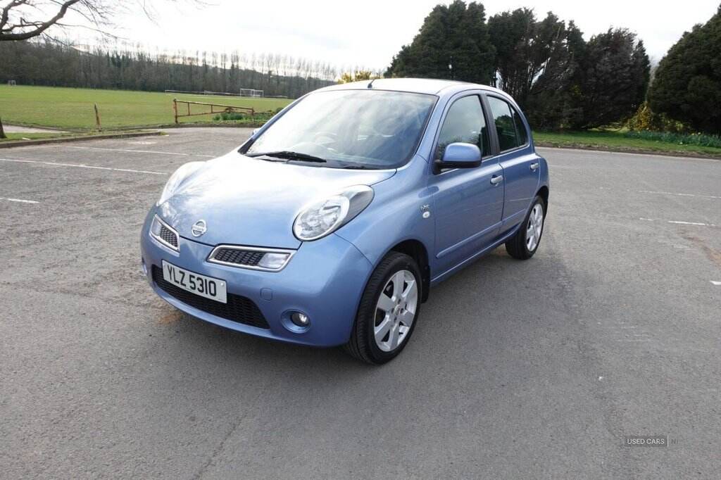2010 Nissan Micra 1.2 16v n-tec Hatchback 5dr Petrol Manual (139 g/km, 79 bhp) LONG MOT / SAT NAV / TOUCH SCREEN