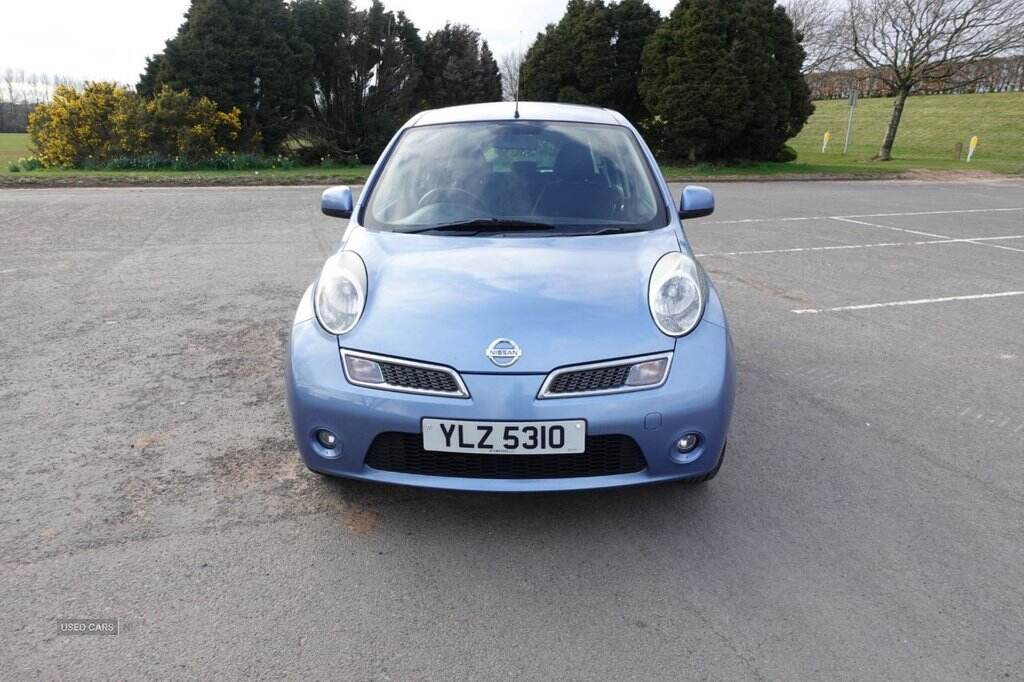 2010 Nissan Micra 1.2 16v n-tec Hatchback 5dr Petrol Manual (139 g/km, 79 bhp) LONG MOT / SAT NAV / TOUCH SCREEN