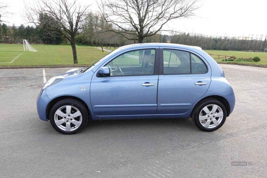 2010 Nissan Micra 1.2 16v n-tec Hatchback 5dr Petrol Manual (139 g/km, 79 bhp) LONG MOT / SAT NAV / TOUCH SCREEN