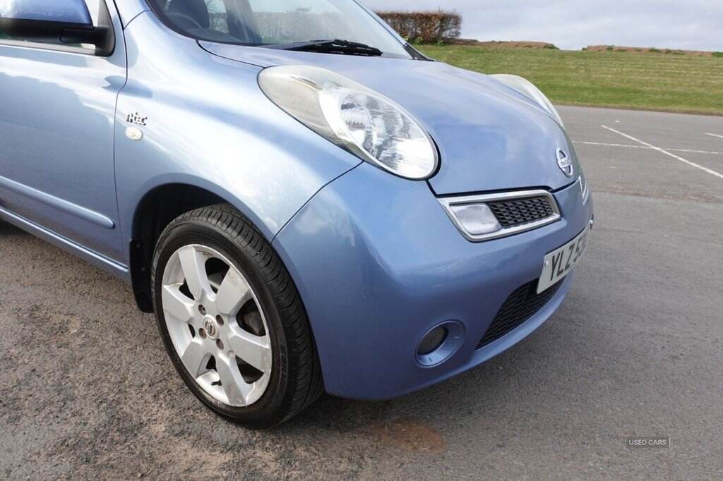 2010 Nissan Micra 1.2 16v n-tec Hatchback 5dr Petrol Manual (139 g/km, 79 bhp) LONG MOT / SAT NAV / TOUCH SCREEN