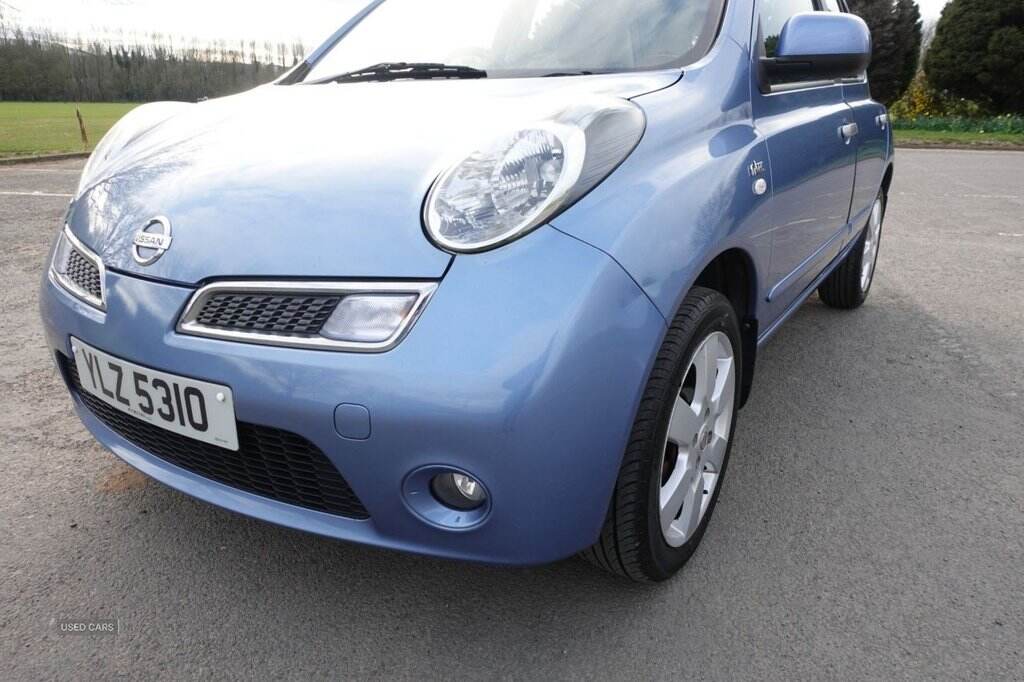 2010 Nissan Micra 1.2 16v n-tec Hatchback 5dr Petrol Manual (139 g/km, 79 bhp) LONG MOT / SAT NAV / TOUCH SCREEN