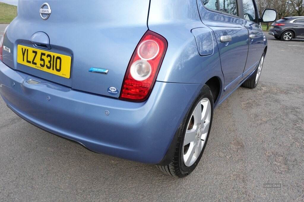 2010 Nissan Micra 1.2 16v n-tec Hatchback 5dr Petrol Manual (139 g/km, 79 bhp) LONG MOT / SAT NAV / TOUCH SCREEN