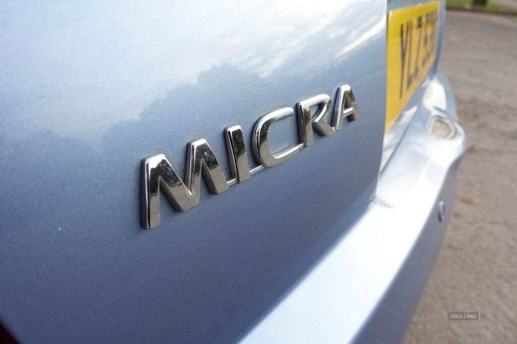 2010 Nissan Micra 1.2 16v n-tec Hatchback 5dr Petrol Manual (139 g/km, 79 bhp) LONG MOT / SAT NAV / TOUCH SCREEN