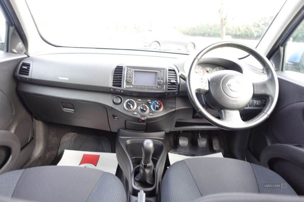 2010 Nissan Micra 1.2 16v n-tec Hatchback 5dr Petrol Manual (139 g/km, 79 bhp) LONG MOT / SAT NAV / TOUCH SCREEN
