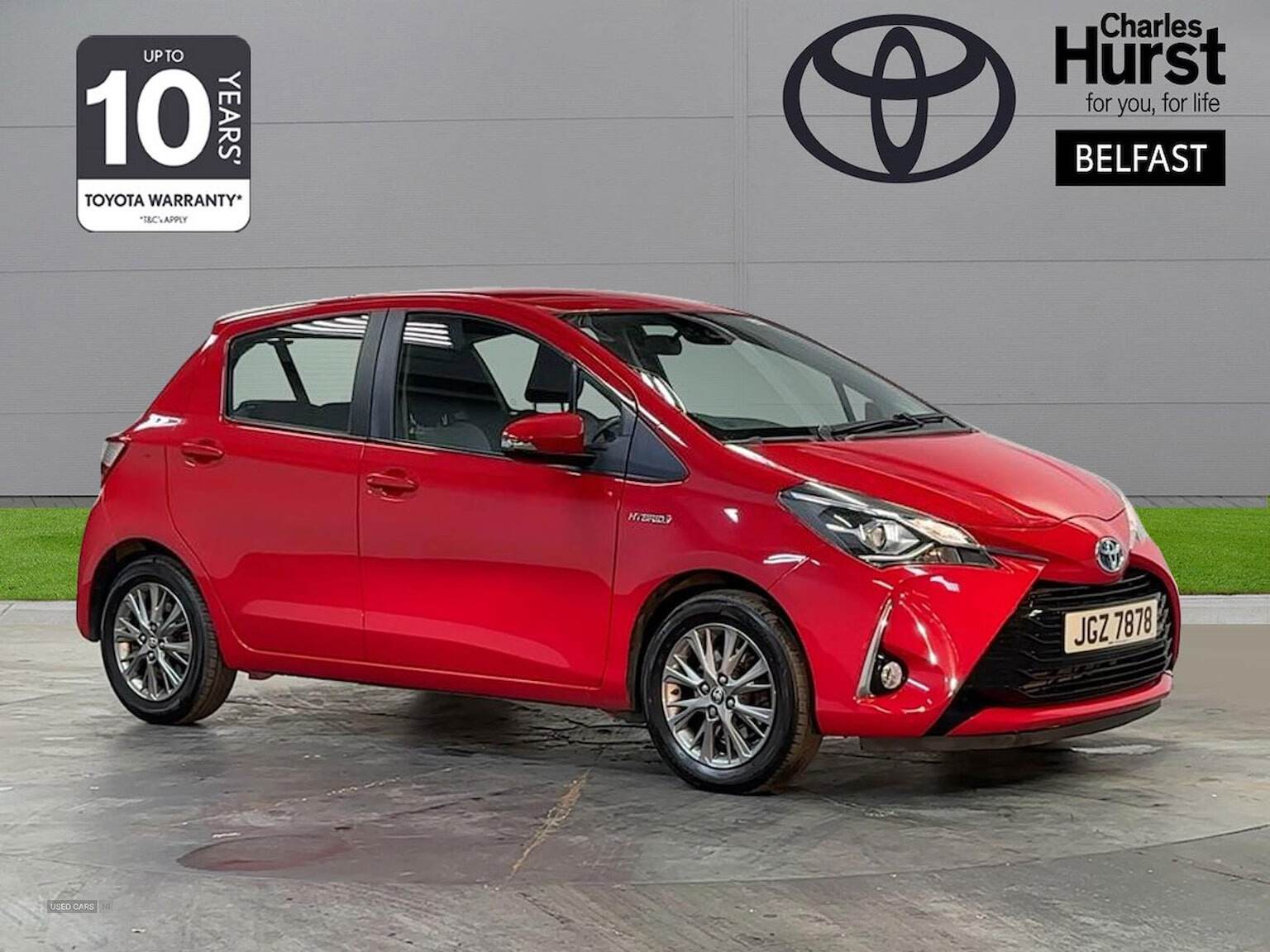 Jun 2018 Toyota Yaris 1.5 Hybrid Icon 5Dr Cvt