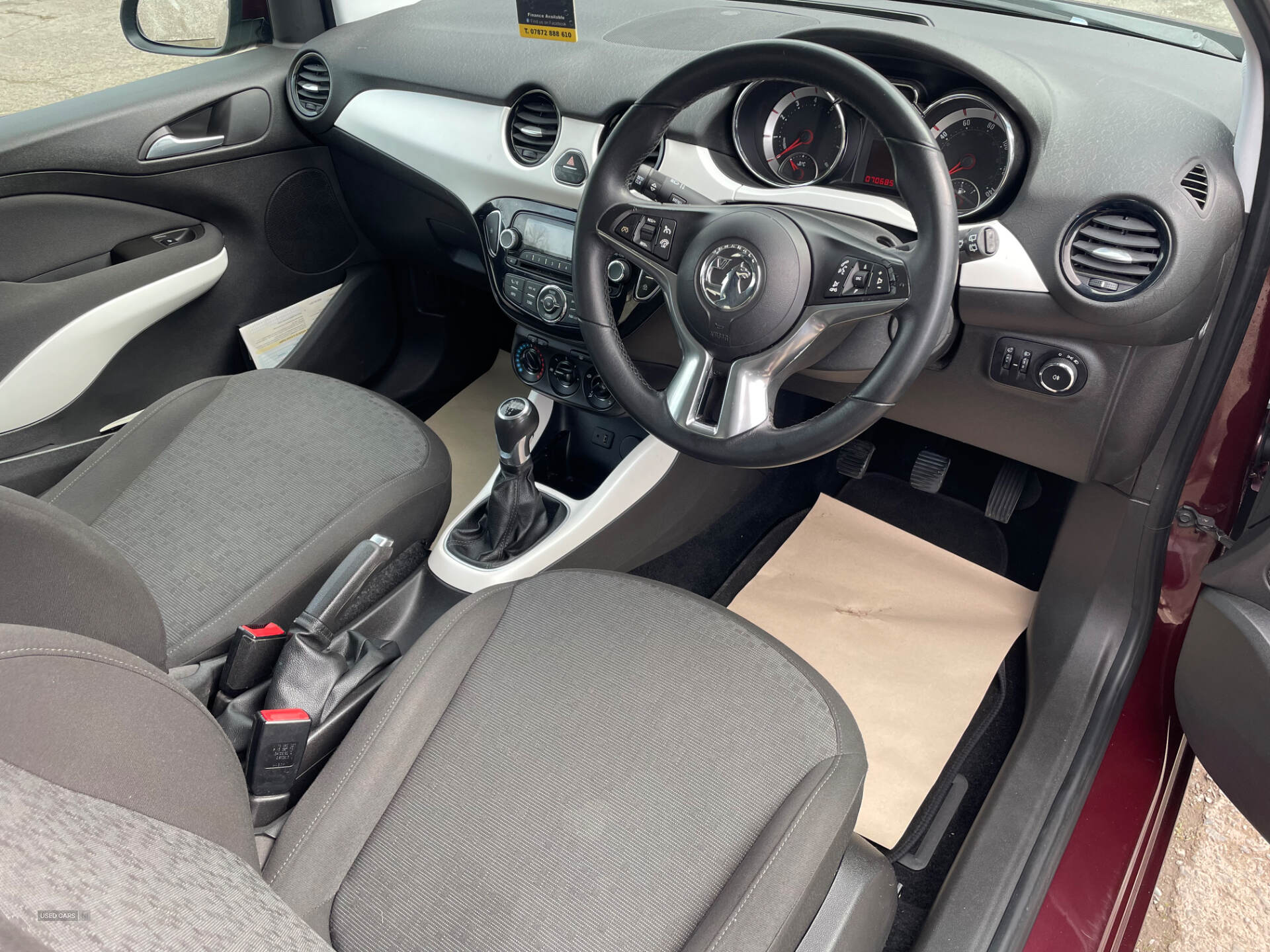 Dec 2013 Vauxhall Adam 1.2i Jam 3dr