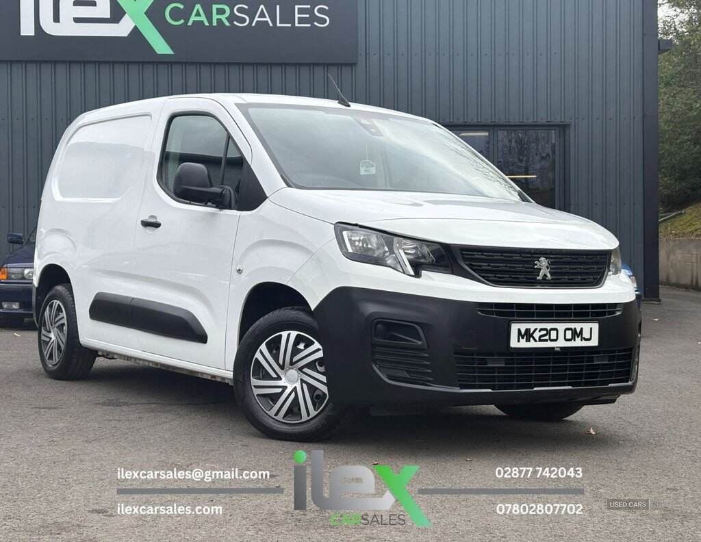 Jun 2020 Peugeot Partner 650 1.6 BlueHDi 75 S Van