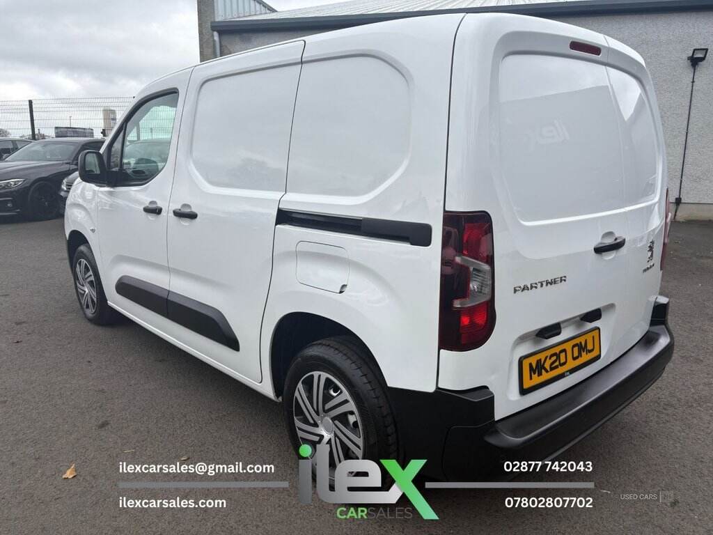 Jun 2020 Peugeot Partner 650 1.6 BlueHDi 75 S Van