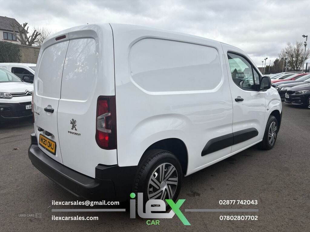 Jun 2020 Peugeot Partner 650 1.6 BlueHDi 75 S Van