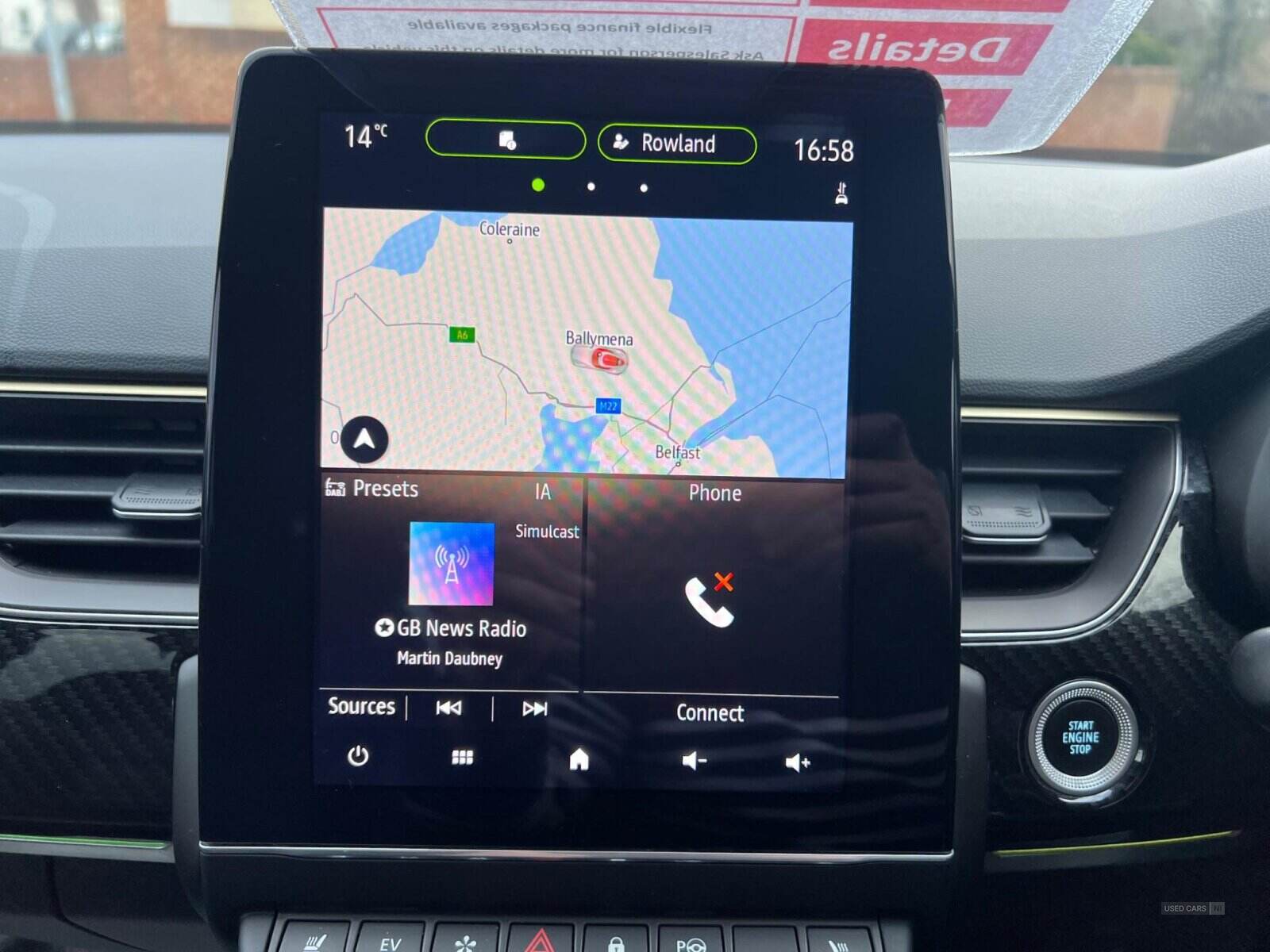 Jan 2023 Renault Arkana 1.6 E-Tech full hybrid 145 Engineered 5dr Auto