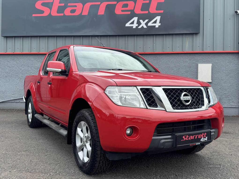 Oct 2012 Nissan Navara Double Cab Pick Up Acenta 2.5dCi 190 4WD