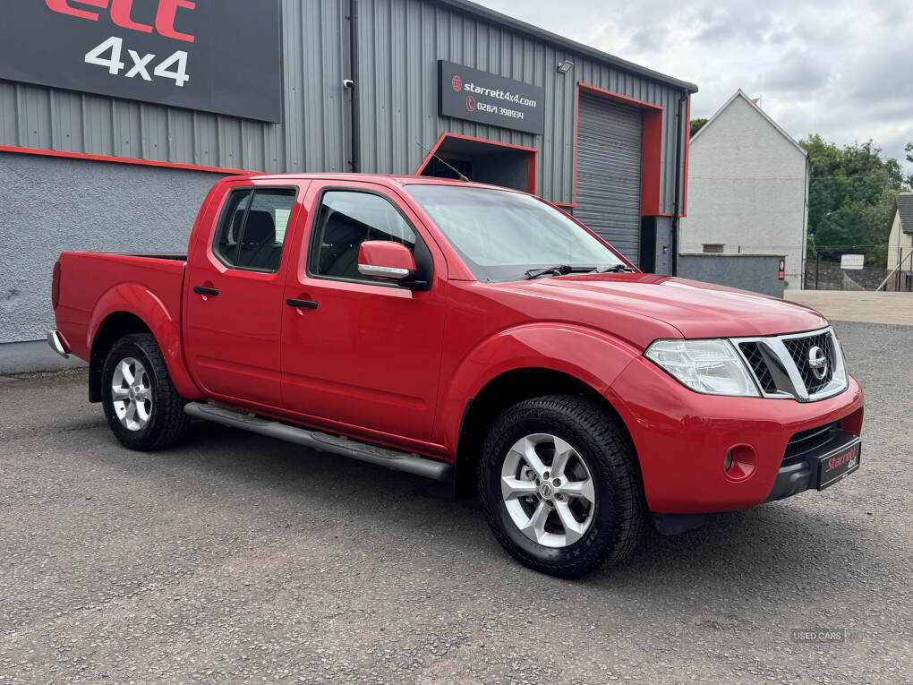 Oct 2012 Nissan Navara Double Cab Pick Up Acenta 2.5dCi 190 4WD