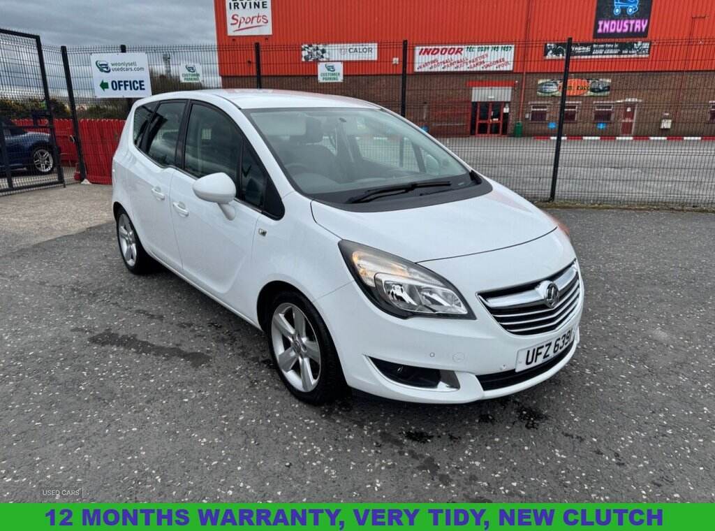 Sep 2014 Vauxhall Meriva 1.4i 16V Tech Line 5dr