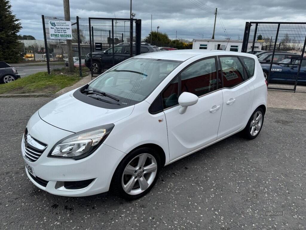 Sep 2014 Vauxhall Meriva 1.4i 16V Tech Line 5dr