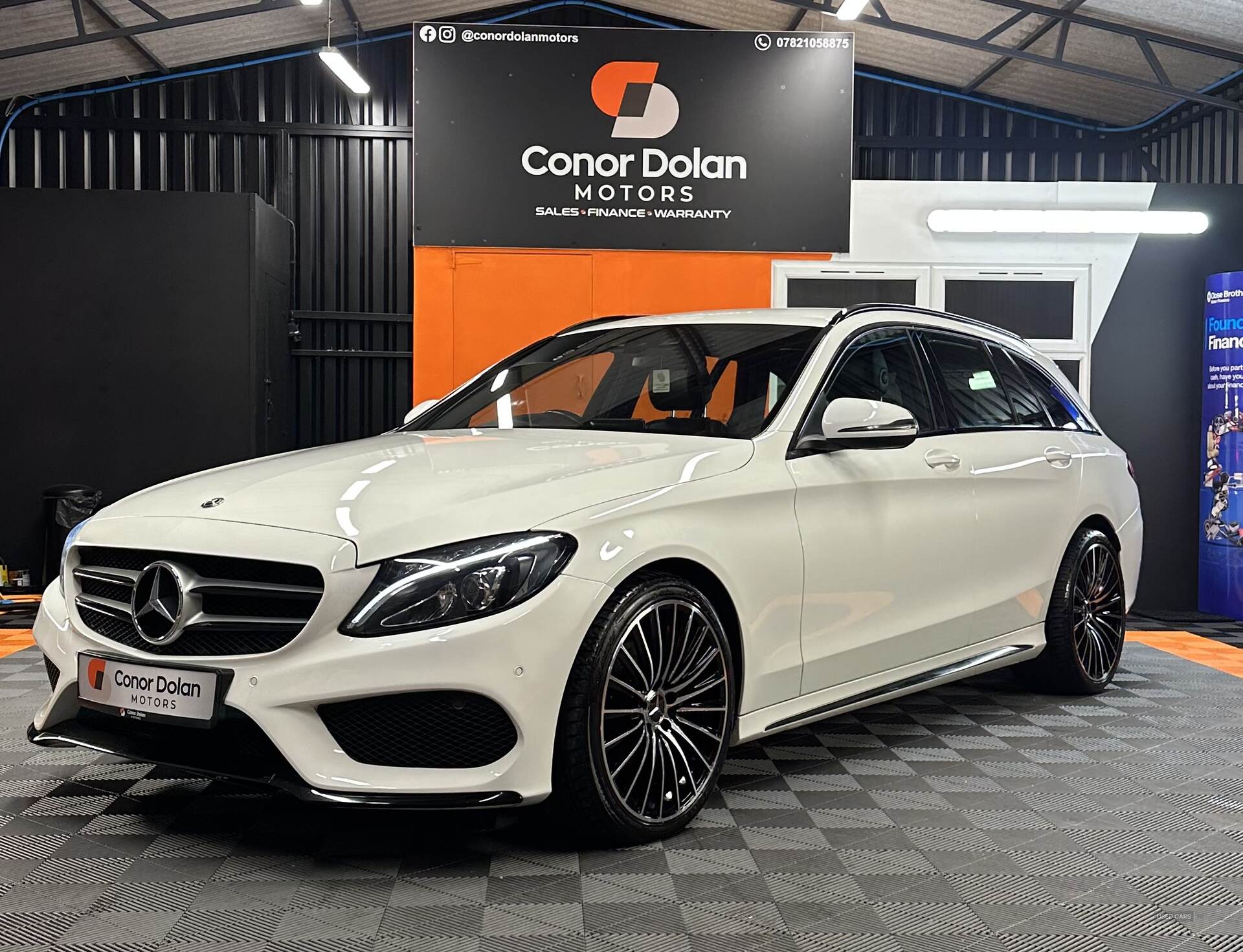 Mar 2018 Mercedes C-Class C220d AMG Line 5dr 9G-Tronic