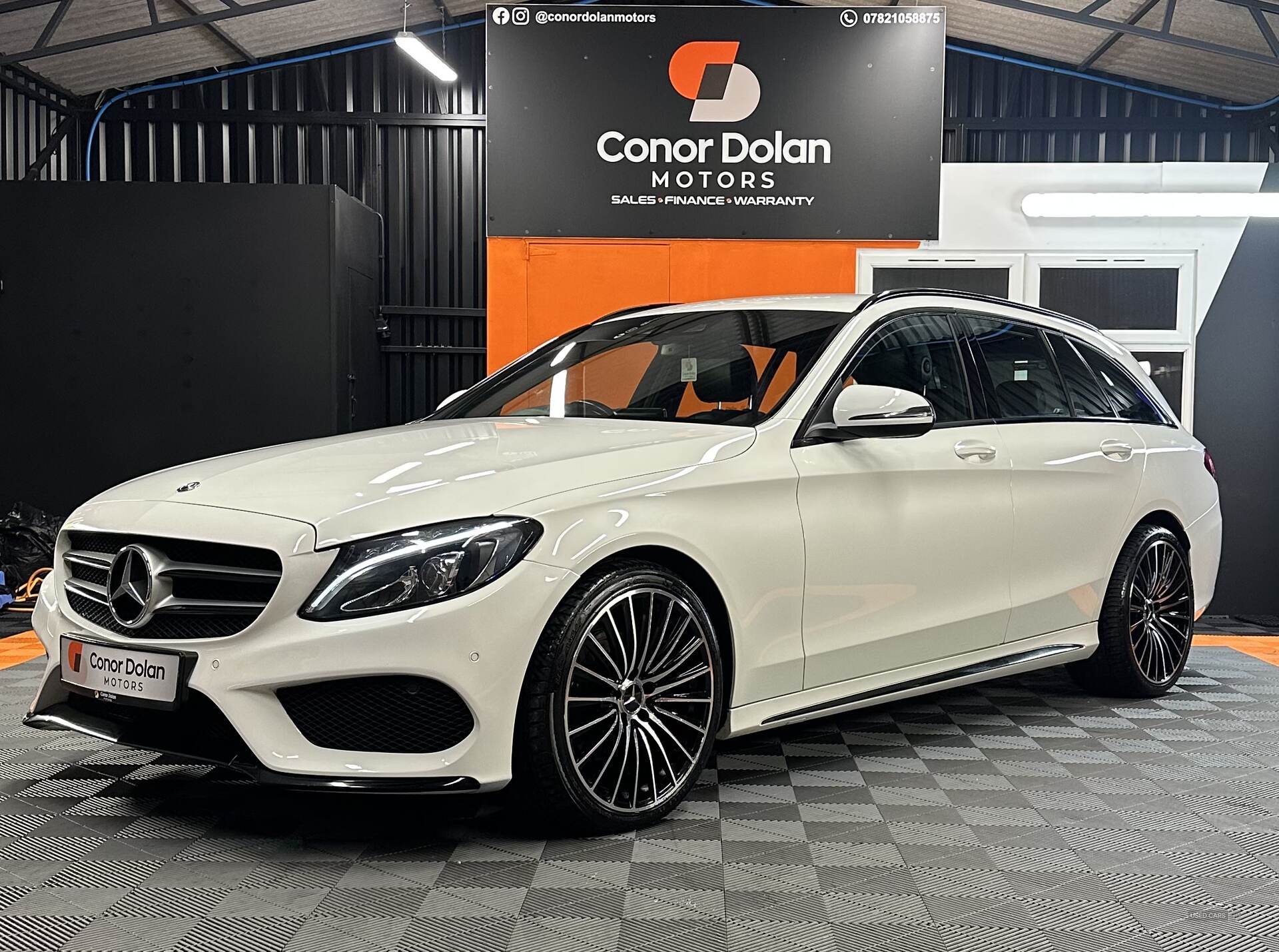 Mar 2018 Mercedes C-Class C220d AMG Line 5dr 9G-Tronic