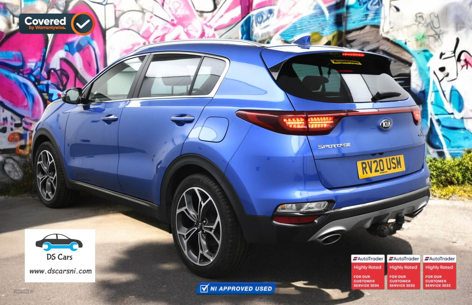 Mar 2020 Kia Sportage 1.6T GDi ISG GT-Line 5dr