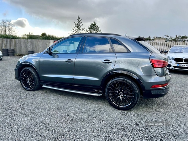 Audi Q3 2.0 TDI Black Edition SUV 5dr Diesel Manual Euro 6 (s/s) (150 ps) in Antrim